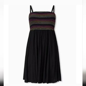 Torrid Rainbow Tube Dress